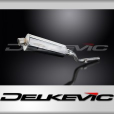 XT225 SEROW 1986-2007 / OVAL 350mm (14 inch) SILENCER 304 STAINLESS STEEL