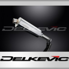 BMW K1300GT 2009-2016 Delkevic 350mm Oval Stainless Exhaust Silencer Can Kit