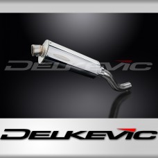 DUCATI SCRAMBLER FULL THROTTLE 2015-2016 350mm OVAL STAINLESS BSAU EXHAUST KIT