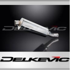 TRIUMPH STREET TRIPLE 675R 13-16 350mm OVAL STAINLESS BSAU SILENCER EXHAUST KIT