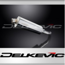 SV650 2016-2017 / OVAL 350mm (14 inch) SILENCER 304 STAINLESS STEEL