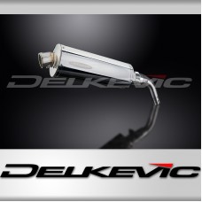 HONDA MSX125 GROM 13-15 MUDGUARD COMPAT 350mm OVAL STAINLESS BSAU EXHAUST KIT