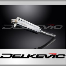 TRIUMPH DAYTONA 2001-2002 350mm OVAL STAINLESS BSAU SILENCER EXHAUST KIT