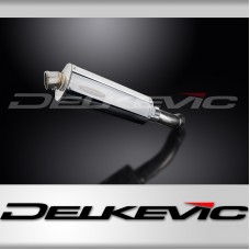 KAWASAKI Z900 2017-2019 350mm OVAL STAINLESS BSAU SILENCER EXHAUST KIT