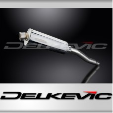 HONDA XRV750 AFRICA TWIN 93-03 350mm OVAL STAINLESS BSAU SILENCER EXHAUST KIT