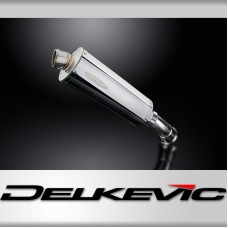 DUCATI HYPERSTRADA HYPERMOTARD 821 939 13-18 DECAT 350mm OVAL STAINLESS EXHAUST