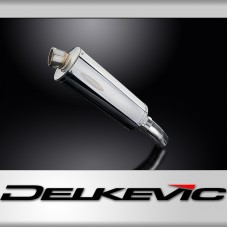 SUZUKI GSXR1000 2012-2016 350mm OVAL STAINLESS BSAU SILENCER EXHAUST KIT