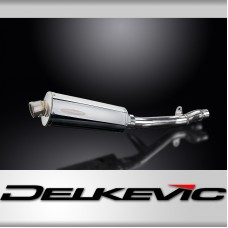 HONDA NT650V DEAUVILLE 1998-2005 350mm OVAL STAINLESS BSAU SILENCER EXHAUST KIT