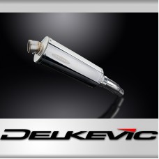 KAWASAKI VERSYS 300X 2017-2023 350mm OVAL STAINLESS BSAU SILENCER EXHAUST KIT