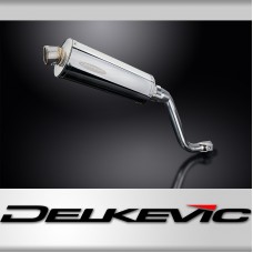 HONDA CRF250L 2017-2020 350mm OVAL STAINLESS BSAU SILENCER EXHAUST KIT