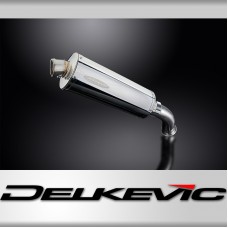 KTM 790 DUKE 2018-19 350mm OVAL STAINLESS BSAU SILENCER EXHAUST KIT