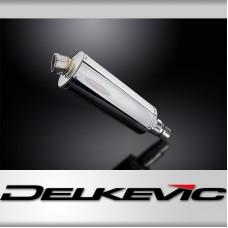 ROYAL ENFIELD HIMALAYAN 410 16-24 350mm OVAL STAINLESS BSAU SILENCER EXHAUST KIT