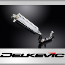 KTM 690 DUKE 2017-2018 DECAT 350mm OVAL STAINLESS BSAU SILENCER EXHAUST KIT