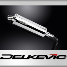 Honda CMX500 Rebel 2017-2024 350mm OVAL STAINLESS BSAU SILENCER EXHAUST KIT