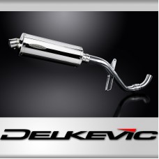 DUCATI MULTISTRADA 1200S 1260S 2015- TOURING 350mm OVAL STAINLESS EXHAUST KIT