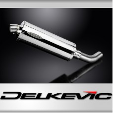 KAWASAKI Z900 2020-2023 350mm OVAL STAINLESS STEEL SILENCER EXHAUST KIT