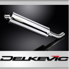 KAWASAKI Z900 2020-2023 450mm OVAL STAINLESS BSAU SILENCER EXHAUST KIT