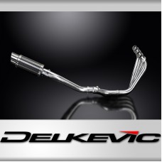 Honda CB650R CB650R 2019-2021 4-1 Full Exhaust 200mm Round Carbon Fibre Silencer