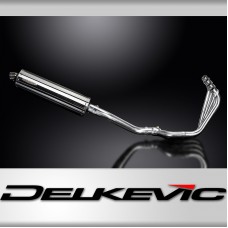 Honda CB650R CB650R 2019-2021 4-1 Full Exhaust 450mm Oval Stainless Silencer