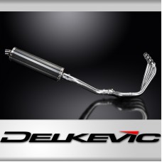 Honda CB650R CB650R 2019-2021 4-1 Full Exhaust 450mm Oval Carbon Fibre Silencer