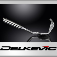 Honda CB650R CB650R 2019-2021 4-1 Full Exhaust 350mm Round Stainless Silencer