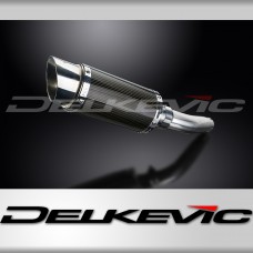 TRIUMPH SPRINT RS 955i 2004-2005 DECAT 200mm ROUND CARBON  EXHAUST KIT
