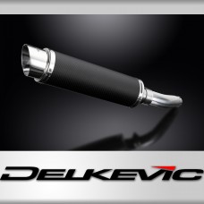 TRIUMPH SPRINT RS 955i 04-05 350mm CARBON ROUND BSAU SILENCER EXHAUST KIT 