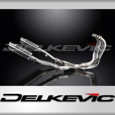 KAWASAKI ZZR400/600 1990-2009 FULL 4-2 EXHAUST SYSTEM 200mm CARBON SILENCERS