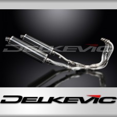 KAWASAKI ZZR400/600 1990-2009 FULL 4-2 EXHAUST SYSTEM 450mm CARBON SILENCERS