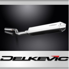 BMW R1100 R1150RT 1993-2005 420mm Tri-Oval Stainless Exhaust Silencer Can Kit