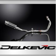 Honda CMX500 Rebel 2017-2024 Full Exhaust 2-1 200mm Round Carbon Silencer