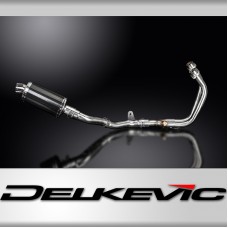 Honda CMX500 Rebel 2017-2024 Full Exhaust 2-1 225mm Oval Carbon Silencer