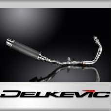 Honda CMX500 Rebel 2017-2024 Full Exhaust 2-1 350mm Round Carbon Silencer