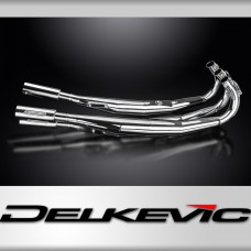 Kawasaki H2 H2A H2B H2C 1972-1975 Complete Delkevic Chrome Exhaust System