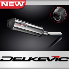 KAWASAKI ZX9R NINJA 1994-1997 343mm X-OVAL STAINLESS SILENCER EXHAUST KIT