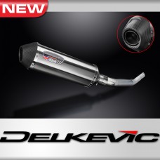 KAWASAKI ZX6R NINJA 636 2003-04 343mm X-OVAL STAINLESS SILENCER EXHAUST KIT