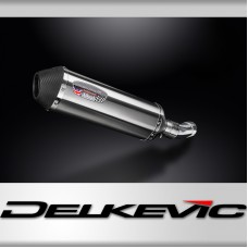 SUZUKI SV400 SV650 2003-2015 343mm X-OVAL STAINLESS SILENCER EXHAUST KIT