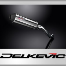 KAWASAKI Z750 2004-2006 343mm X-OVAL STAINLESS SILENCER EXHAUST KIT