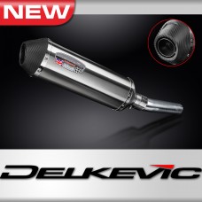 HONDA CBF600 S N 2004-2007 343mm X-OVAL STAINLESS SILENCER EXHAUST KIT