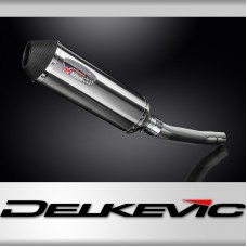 Suzuki GS500E GS500F 1989-2009 343mm X-Oval Stainless Exhaust Silencer Can Kit