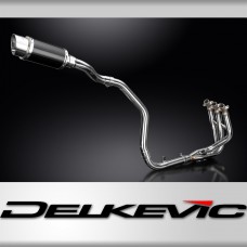 Triumph 675 675R Daytona 2009-2012 3-1 Full Exhaust 200mm Round Carbon Silencer 