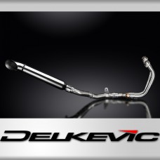 Honda CMX500 Rebel 2017-2024 Full Exhaust 2-1 410mm Turn Out Can Stainless