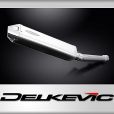FZS1000 FAZER 2001-2005 / TRI-OVAL 420mm (17 inch) RH SILENCER 304 STAINLESS STEEL
