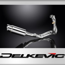 CFMOTO 650NK 2016-2023 Complete Exhaust System 200mm Round Stainless Silencer