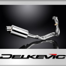 CFMOTO 650NK 2016-2023 Complete Exhaust System 225mm Round Stainless Silencer