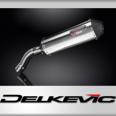 BMW F800 R 2009-2017 343mm X-Oval Stainless Left Hand Exhaust Silencer Kit