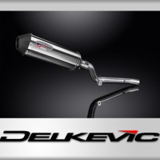 DRZ400 S/M 2005-2024 / XOVAL 343mm (13.5 inch) RH SILENCER BRUSH 304 STAINLESS STEEL