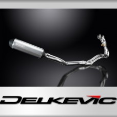 CFMOTO 650NK 2016-2023 Complete Exhaust System 343mm X-Oval Titanium Silencer