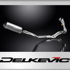 CFMOTO 650NK 2016-2023 Complete Exhaust System 260mm X-Oval Titanium Silencer