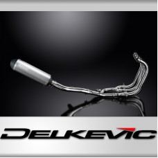 Suzuki GSX1400 2006-2007 4-1 Full Exhaust 343mm X-Oval Titanium Silencer Can